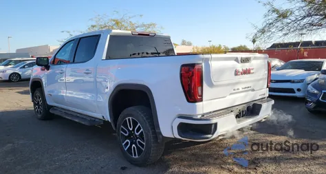 2021 GMC Sierra K1500 At4 из США, поврежденный, VIN 3GTP9EED0MG412224